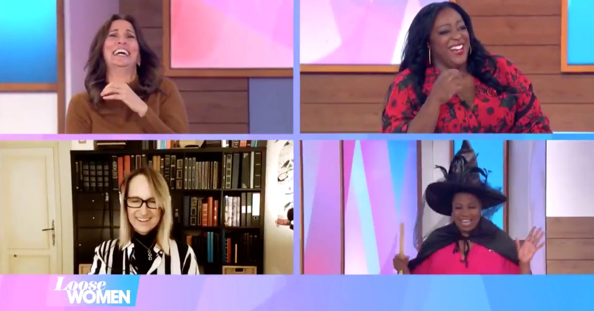 preview for Loose Women Brenda Edwards fall  (ITV)