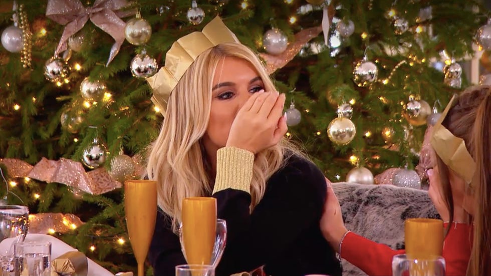 Love Island's Hayley Hughes makes a spectacular slipup in Christmas