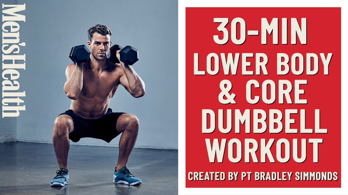 preview for 30-Minute Lower Body and Core Dumbbell Workout