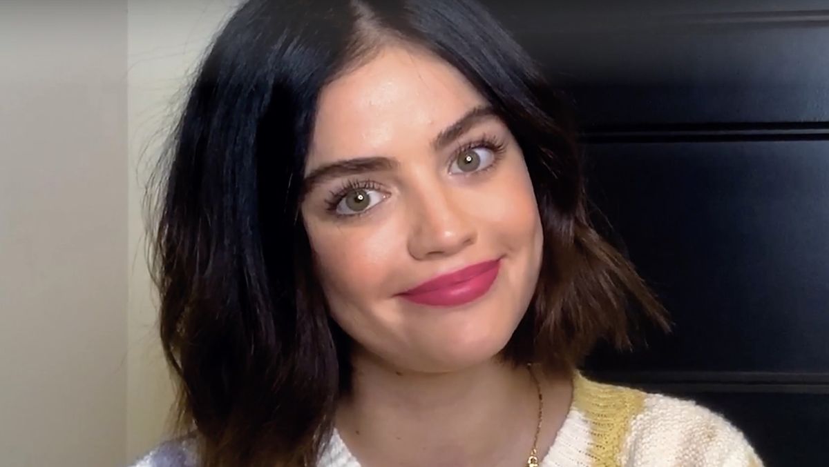 preview for Lucy Hale's New Quarantine Hobby and What She Loves Most About Katy Keene | ELLE