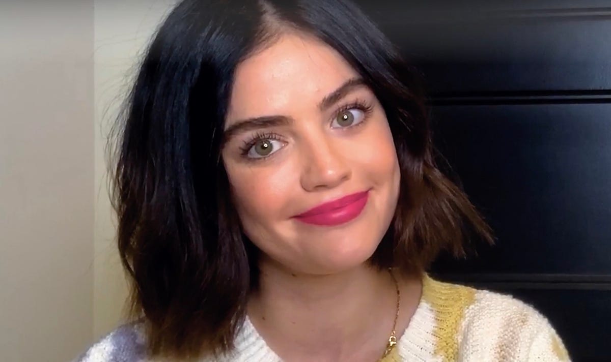 preview for Lucy Hale's New Quarantine Hobby and What She Loves Most About Katy Keene | ELLE