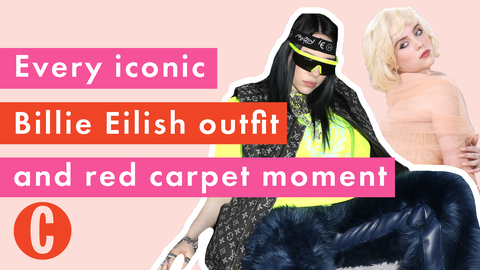 preview for Every iconic Billie Eilish outfit and red carpet moment