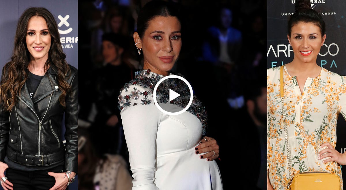 Famosas embarazadas, Sara Verdasco, Elena Tablada, Malú, Pilar Rubio