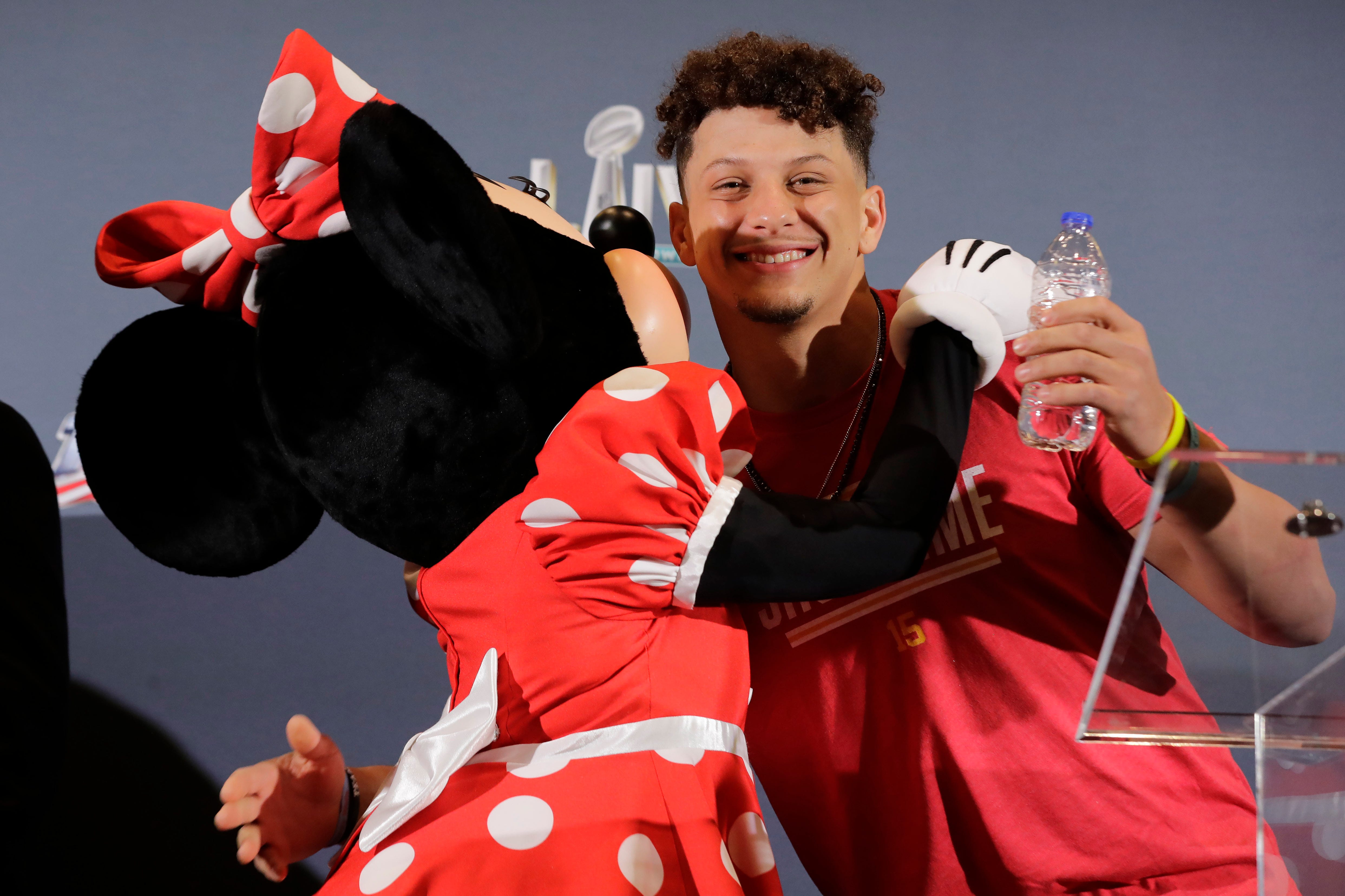 Disney parade salutes Kansas City Chiefs' Mahomes after Super Bowl win