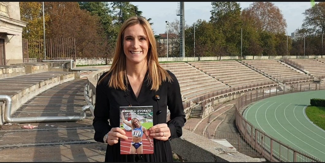 manuela levorato agli europei d'atletica di monaco 2002