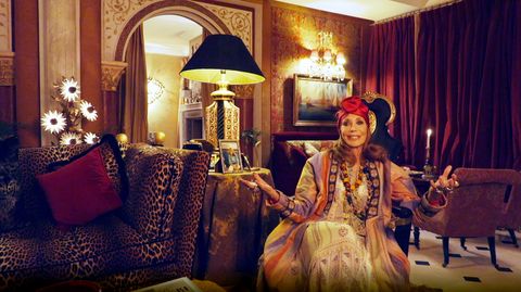 preview for Tour Actress and Model Marisa Berenson's Marrakech Home