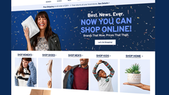 Marshalls launches online shopping at Marshalls.com