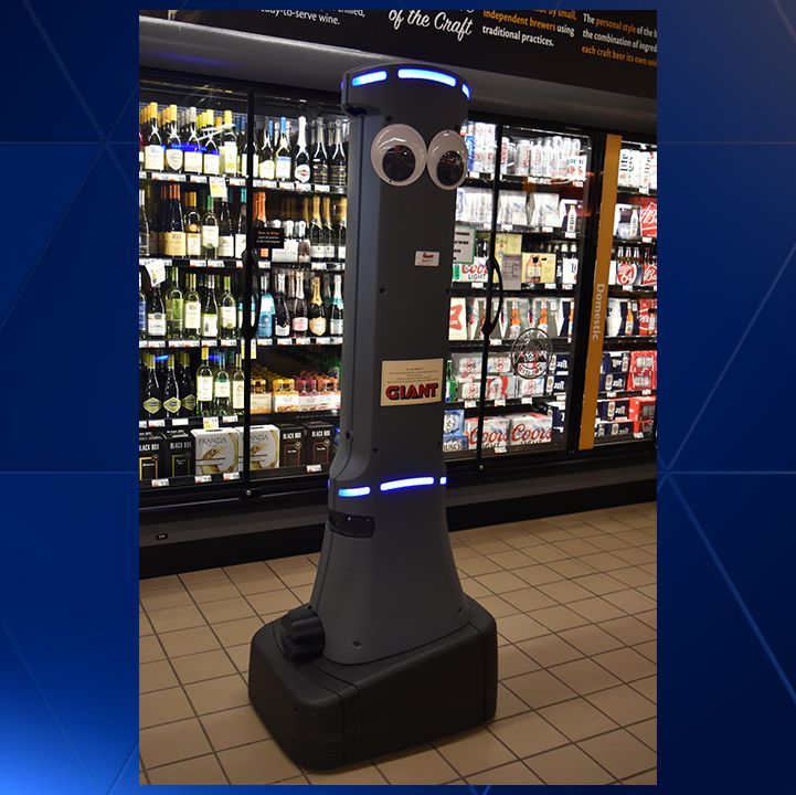 preview for Giant Food Stores rolls robot assistant 'Marty' to all 172 stores