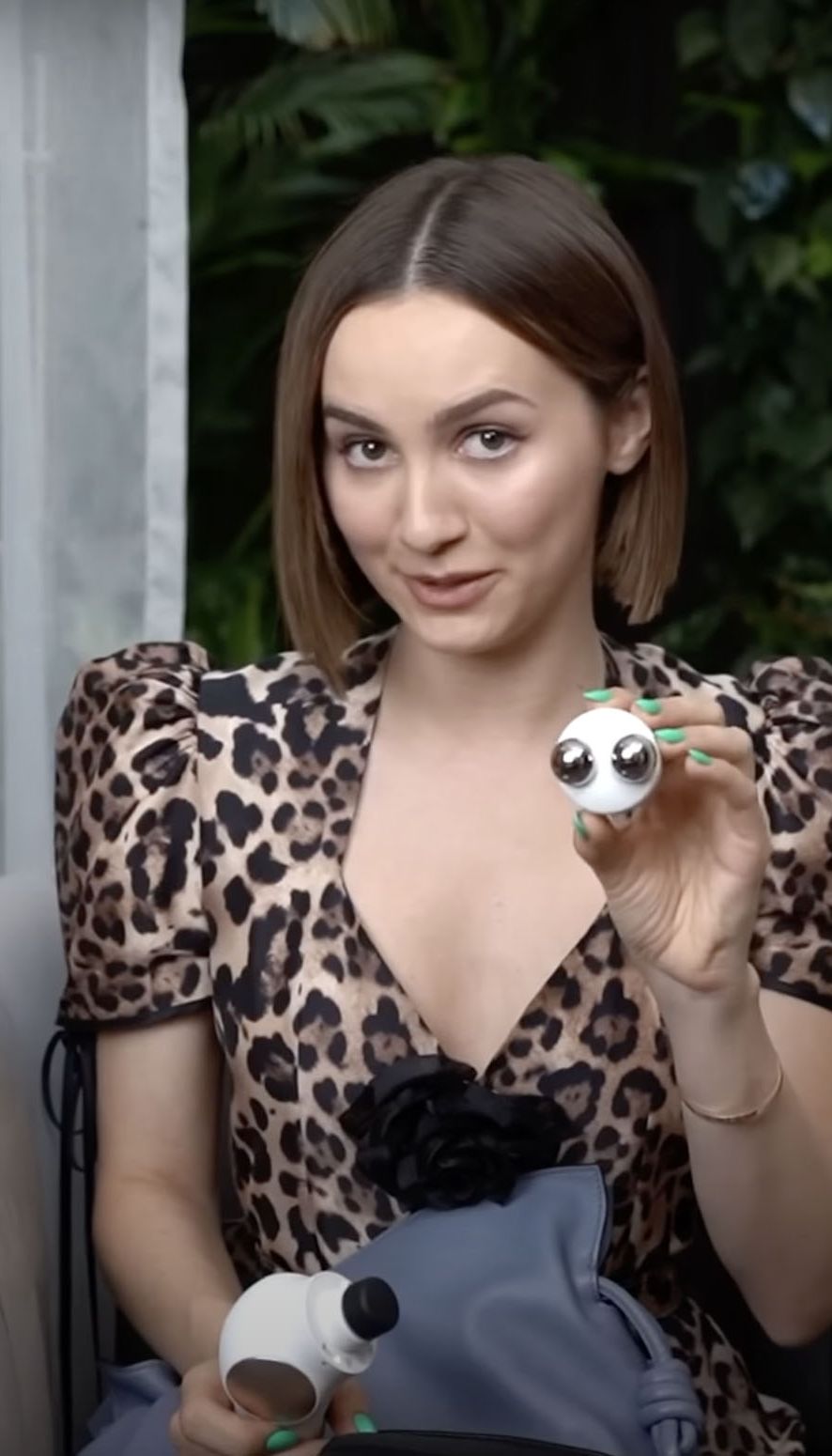 preview for Maude Apatow shows her Theraface Pro in her 'Inside my beauty bag' video