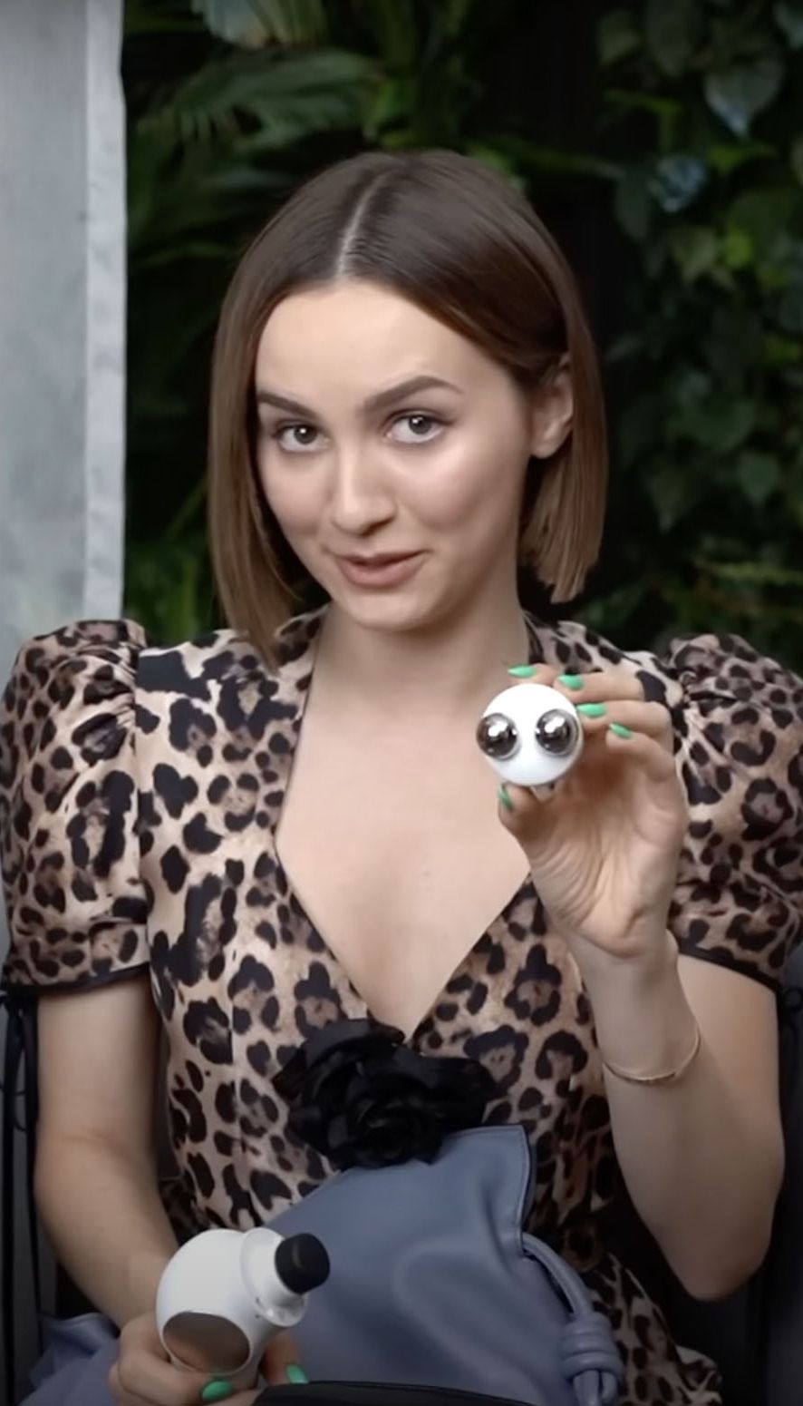 preview for Maude Apatow shows her Theraface Pro in her 'Inside my beauty bag' video