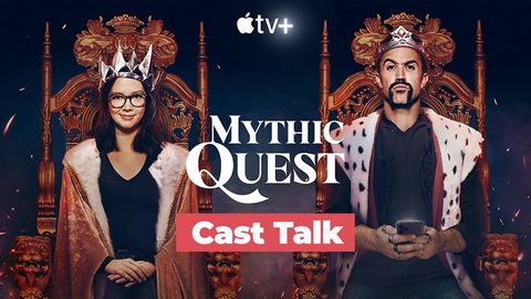 preview for Rob McElhenney, Ashly Burch, Charlotte Nicdao & Mythic Quest cast talk Season 2 | Apple +