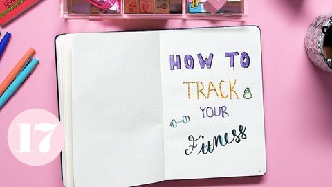 preview for How To Track Your Fitness in Your Bullet Journal | Plan With Me