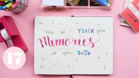 preview for How To Track Memories in Your Bullet Journal | Plan With Me