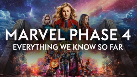 Marvel Phase 4 - what movies are in MCU Phase 4?