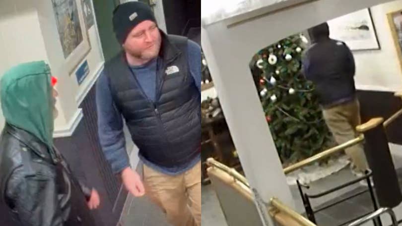 Rockland PD: &lsquo;Grinches&rsquo; tried to steal Christmas tree from hotel