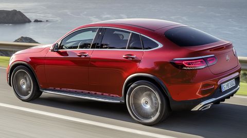 Mercedes Benz Glc Coupe Updated Sporty Crossover