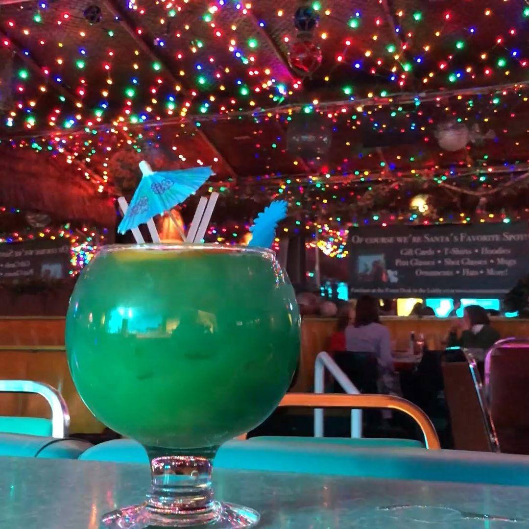 Rum Away with Me! Tiki Bar Inspired Mermaid Water Fish Bowl Drinks