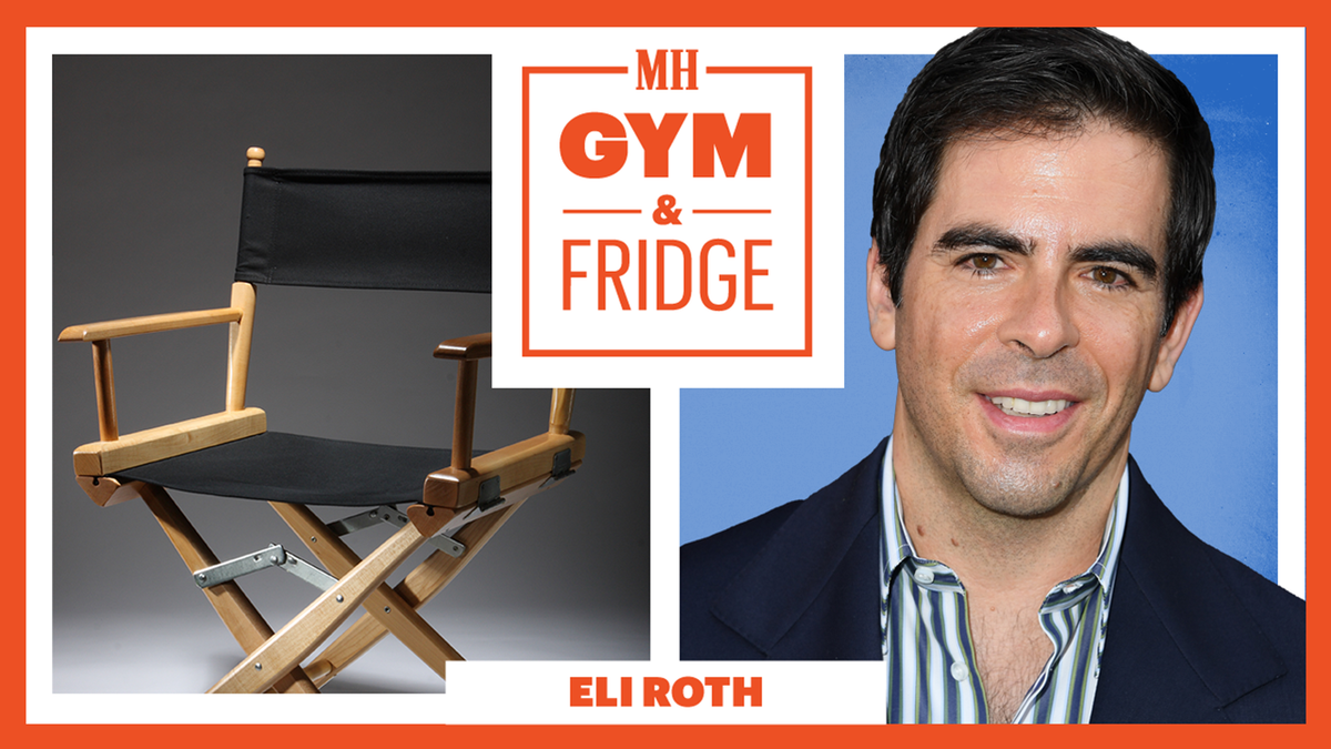 preview for Horror Icon Eli Roth Shows Off His Gym & Fridge | Gym & Fridge | Men's Health