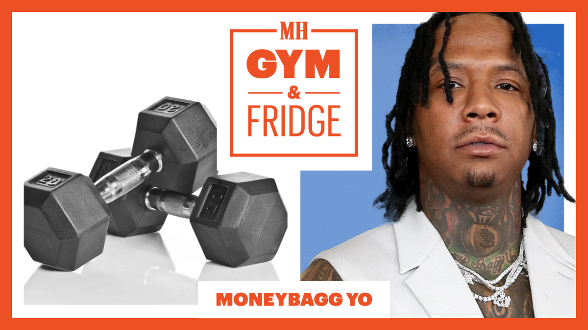 preview for Rapper Moneybagg Yo Shows Off His Gym & Fridge | Gym & Fridge | Men's Health