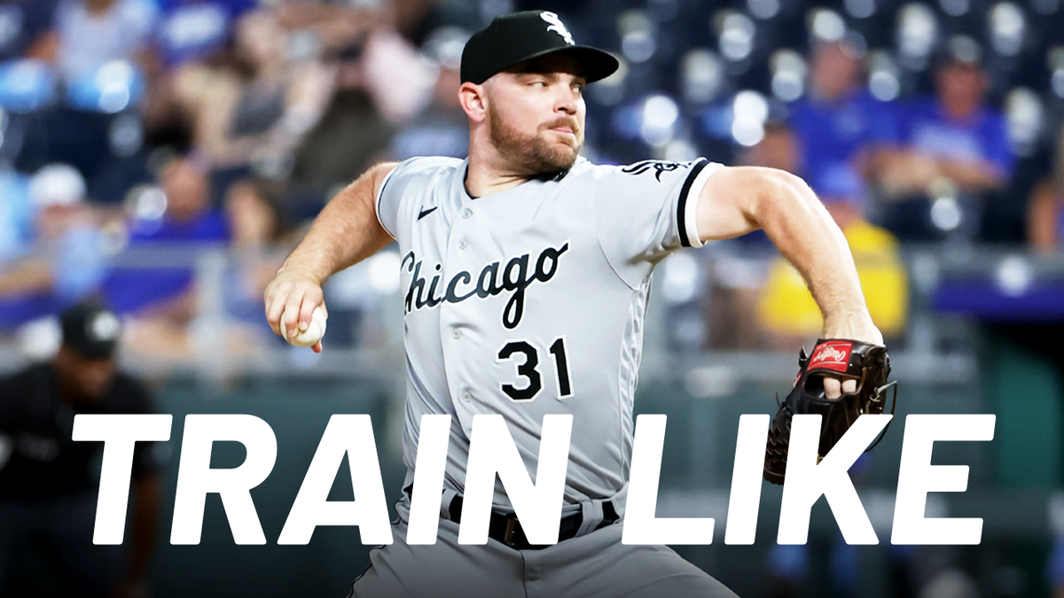 preview for Chicago White Sox' Liam Hendriks on Beating Cancer & Pre-Game Warm Up | Train Like | Men's Health