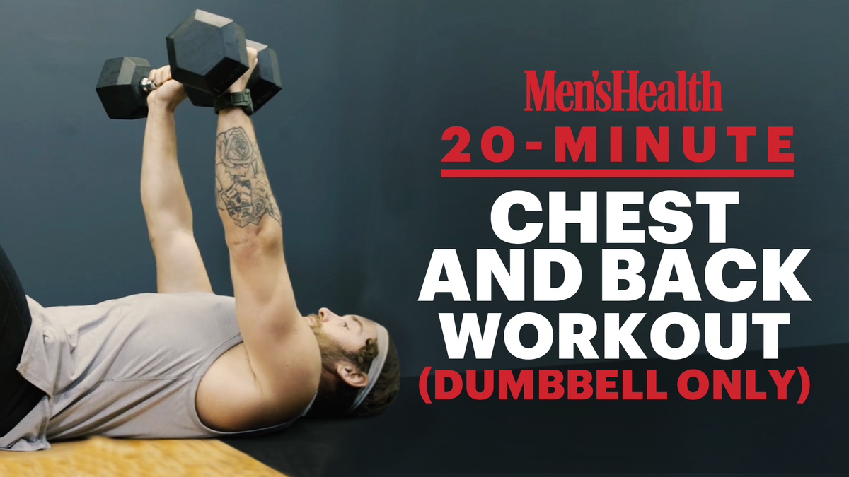 Lower Chest Workout with Dumbbells