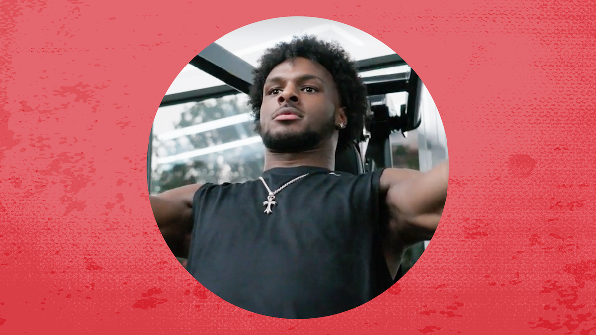 Video player poster image preview for Bronny James | Train Like | Men's Health