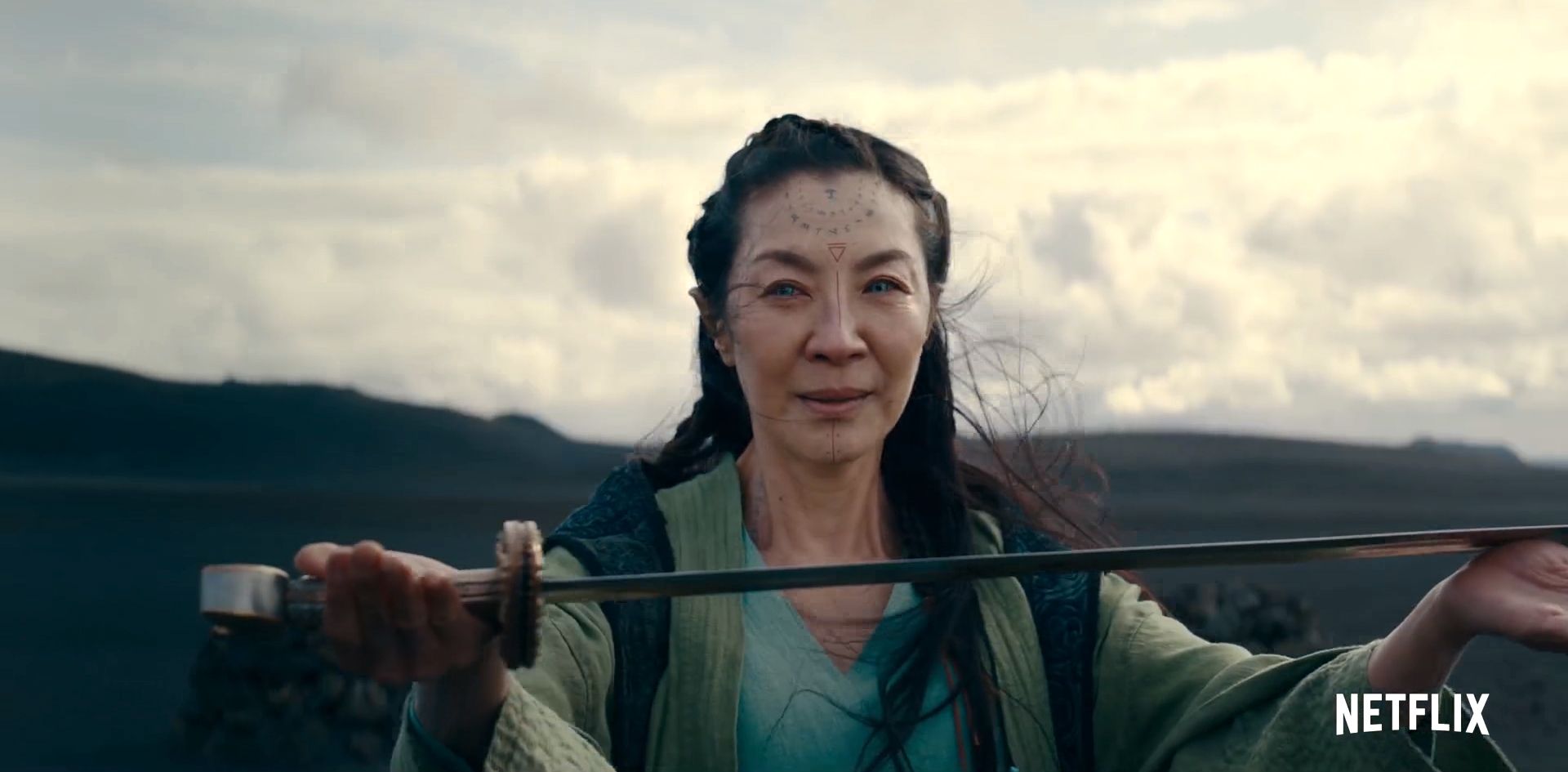 The Witcher on X: Michelle Yeoh is Scían. The Witcher: Blood Origin  arrives on Netflix, Dec 25⚔️  / X