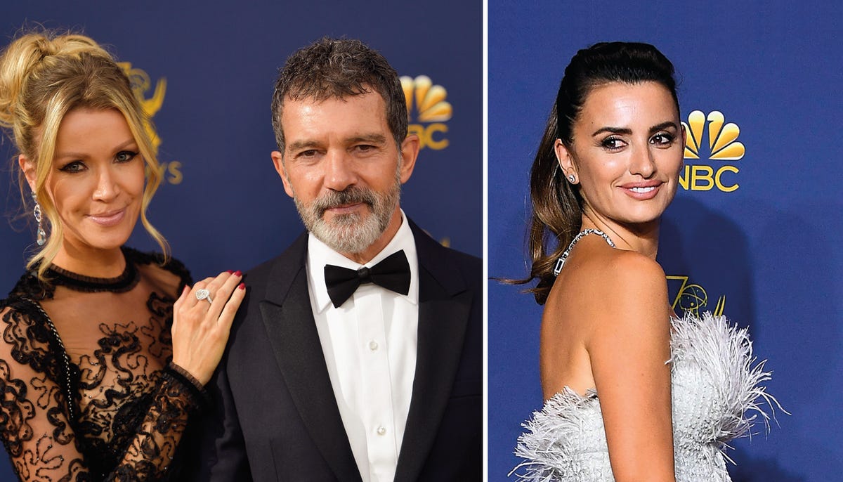 Antonio Banderas y Nicole Kimpel