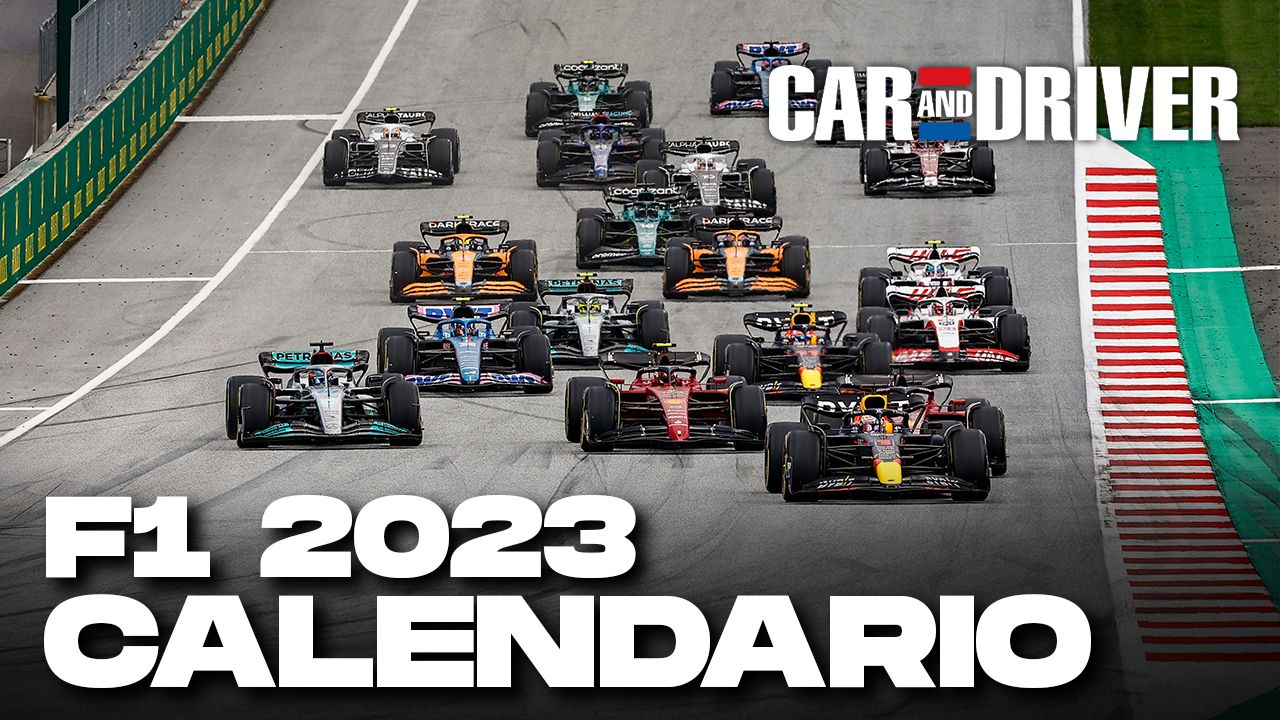 Calendario F1 2023: Ya se conocen todas las fechas