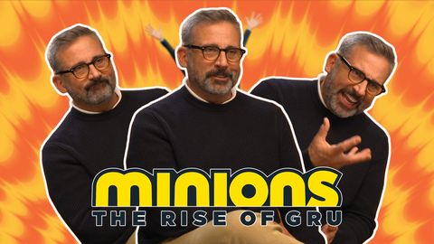 preview for Steve Carell talks Minions: The Rise of Gru and Despicable Me 4