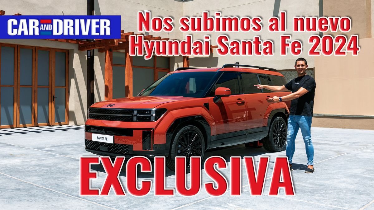 preview for Nos subimos al Hyundai Santa Fe 2024: más espacio, motores híbridos y hasta siete plazas