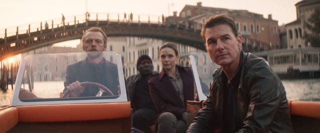 Simon Pegg, Tom Cruise, Mission Impossible Dead Hesap Bölümü Bir Teaser Fragmanı