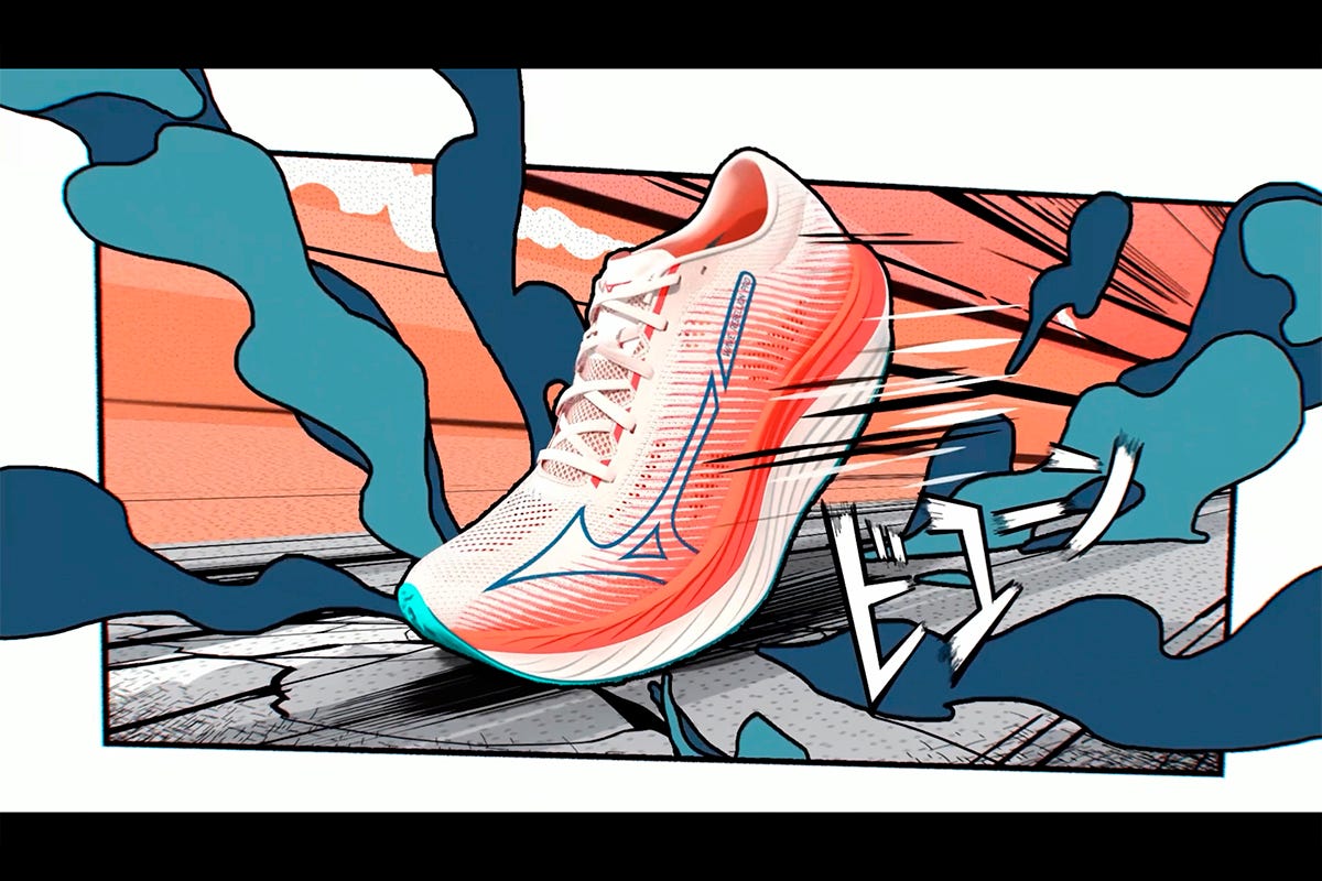 las zapatillas de running mizuno wave rebellion pro