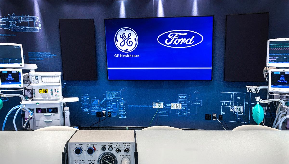 preview for Ford producirá 50.000 respiradores artificiales como este en 100 días