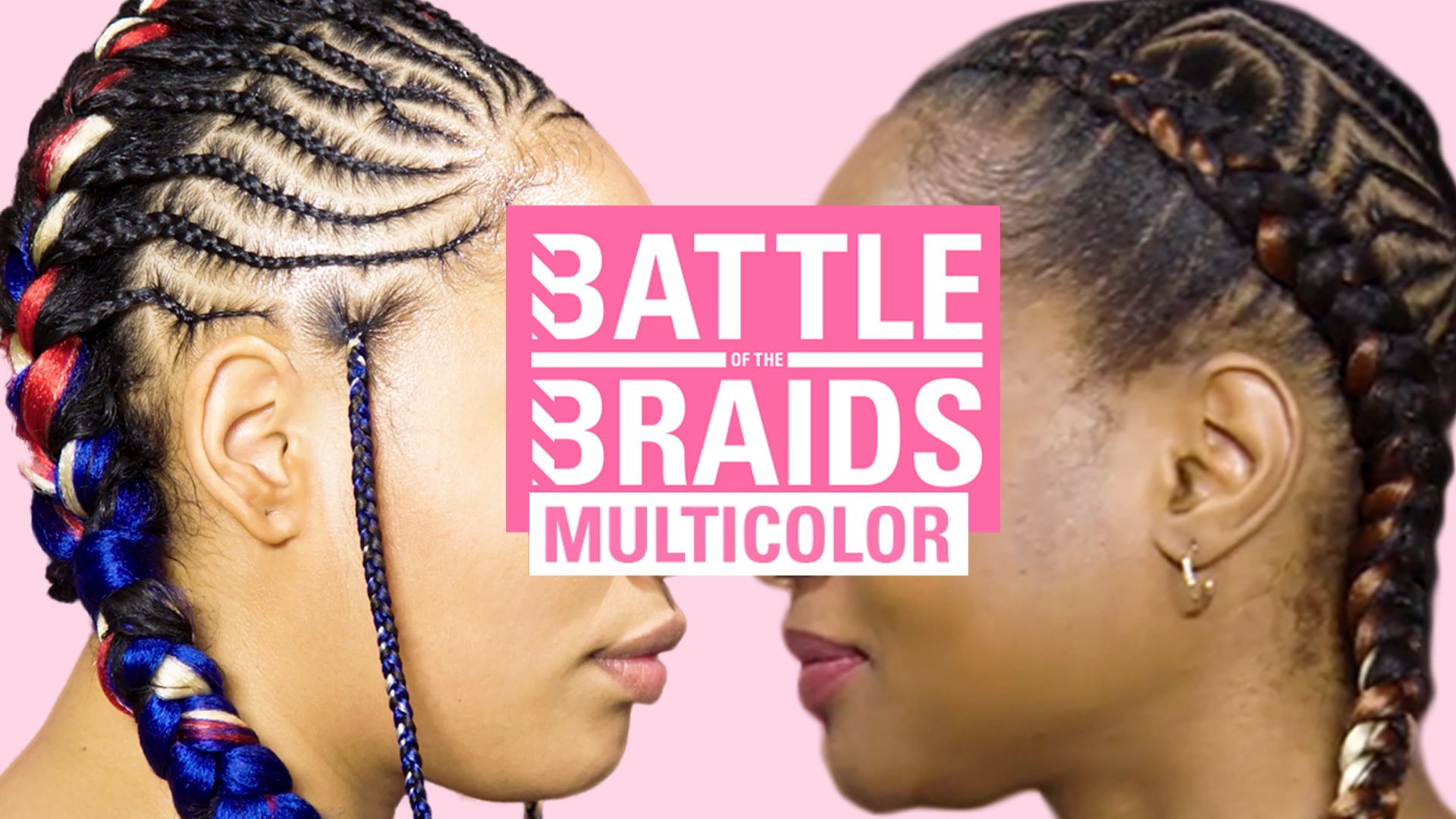 Eden Small Hair Beads For Braids/ Dreadlocks/ Pony - White, Pink, Red, Blue