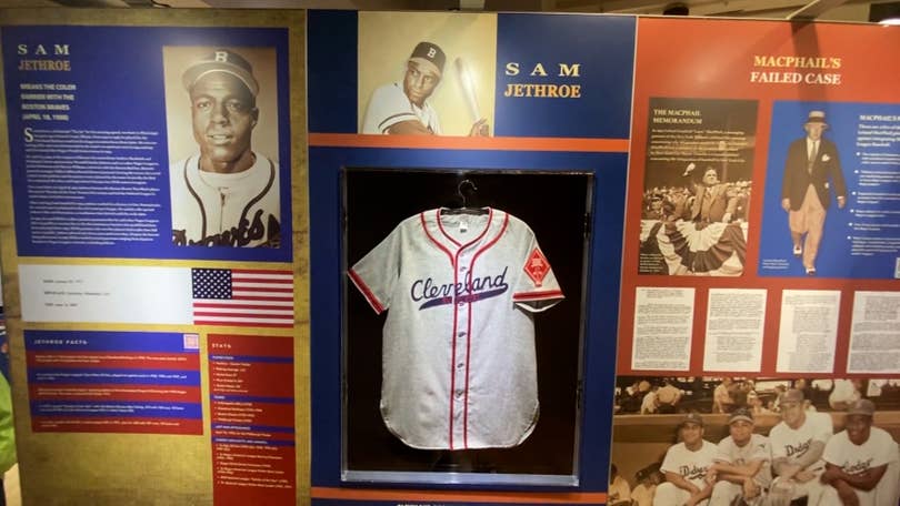 Barrier Breakers: New exhibit chronicles players who helped break Major  League Baseball's color barrier - Boston News, Weather, Sports