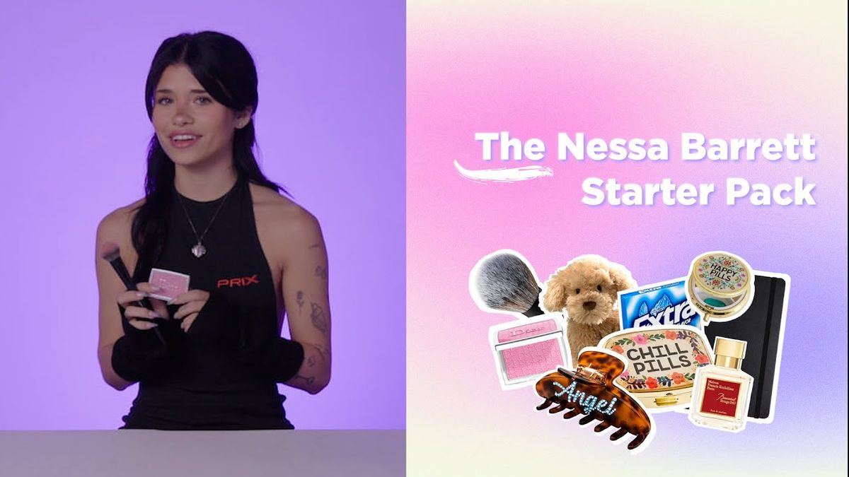 preview for Nessa Barrett Reveals The Person She CAN'T Live Without | Celebrity Starter Pack | Seventeen
