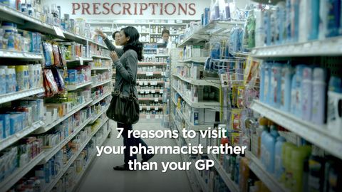 preview for 7 reasons to visit your pharmacist rather than your GP