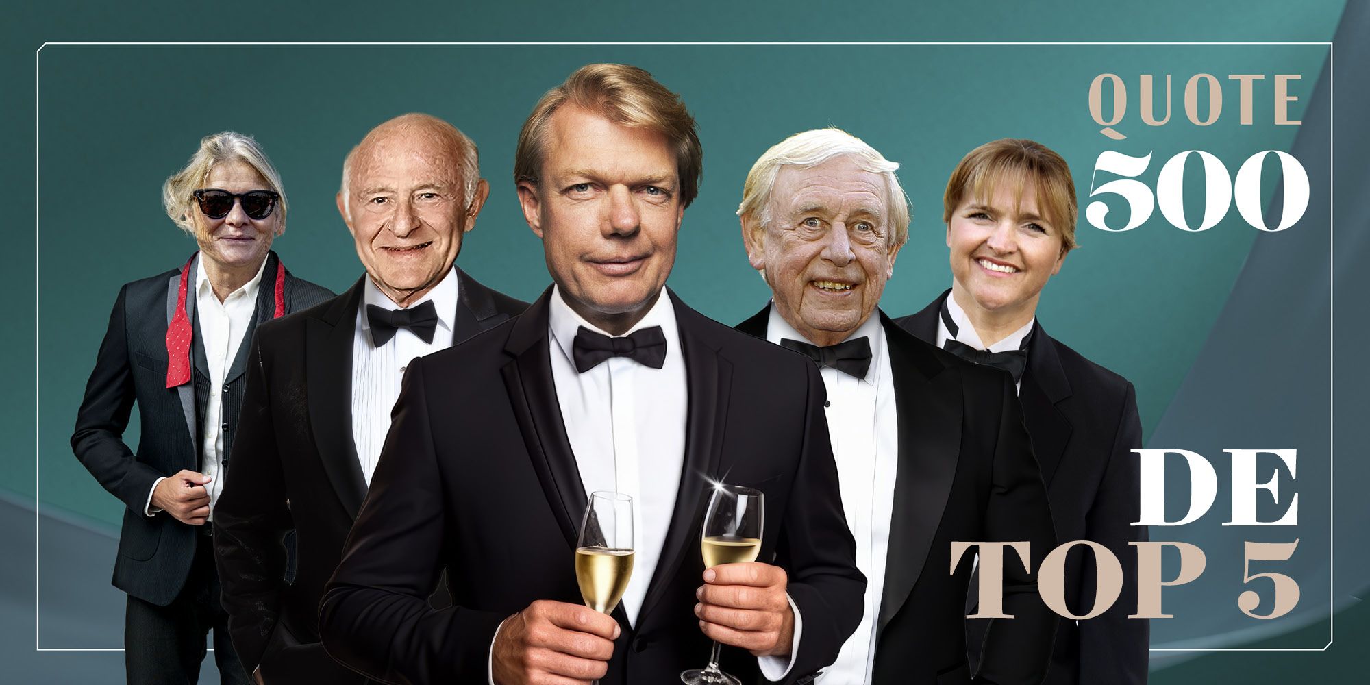 De Top 5 Van De Quote 500 Bezit Samen € 34,4 Miljard