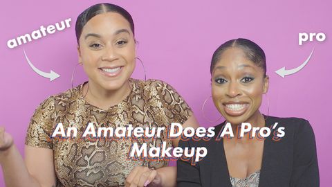 preview for An Amateur Does A Pro's Makeup
