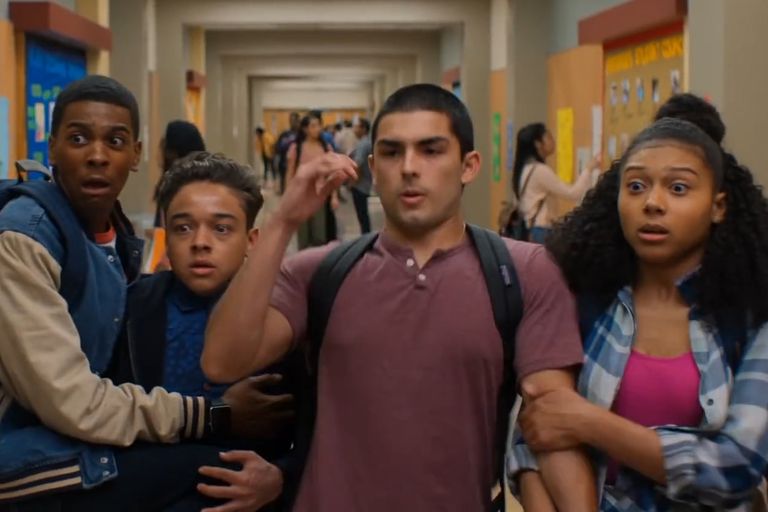 Cesar, Monse, Jamal, and Ruby from Netflix's 'On My Block'