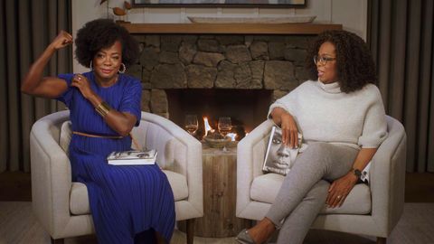 preview for Viola Davis Shares with Oprah What’s at the Heart of Her New Film The Woman King