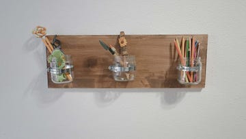 organizador de pared para lápices