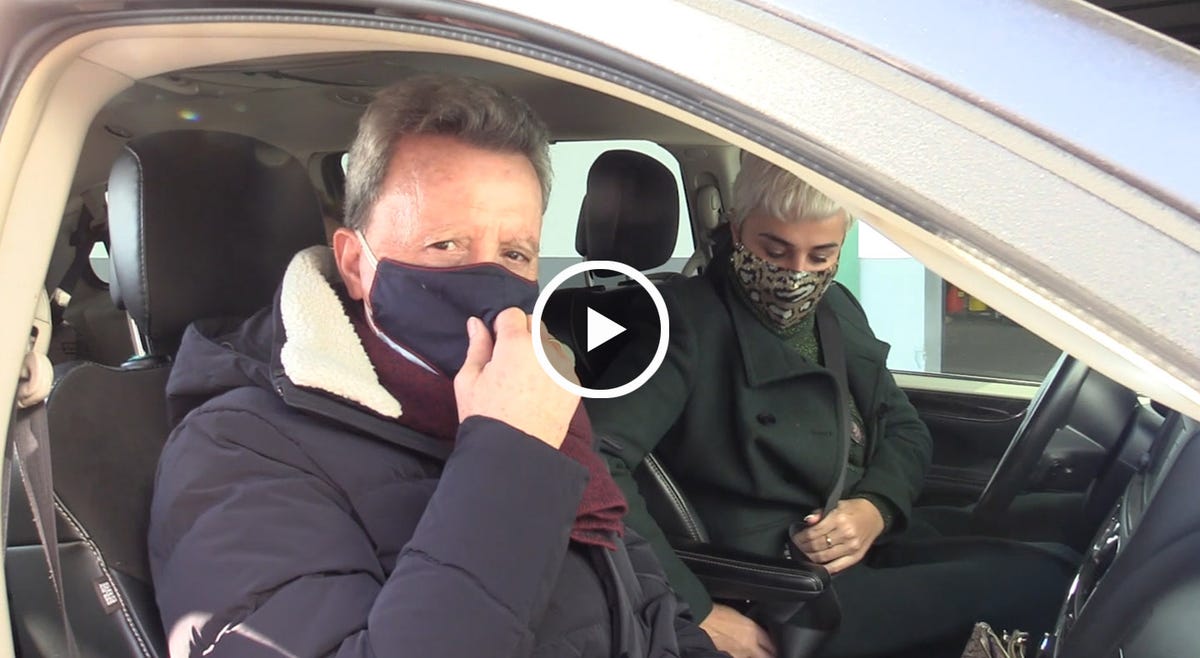 jose ortega cano y ana maría aldón dentro del coche nos cuentan como se encuentran tras superar el covid 19