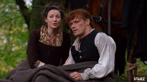 Captura de pantalla del tráiler de la temporada 4 de Outlander