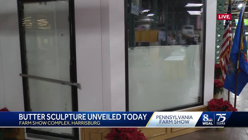 Butter sculpture unveiled at PA Farm Show