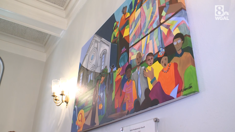 Painting helps church celebrate its entire history