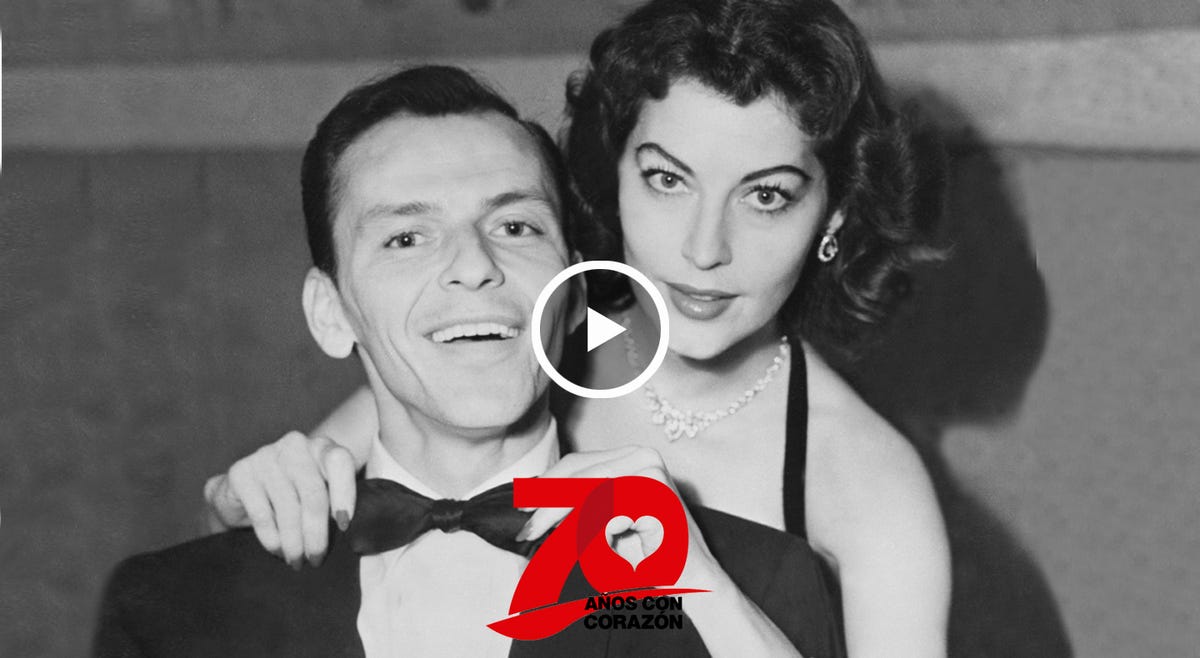fran sinatra y ava gardner fueron una de las parejas más habituales en los inicios de la revista diez minutos