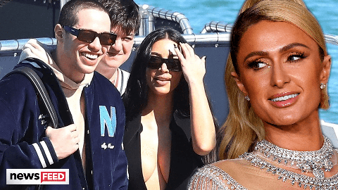 preview for Paris Hilton REACTS To Kim Kardashian & Pete Davidson Relationship!