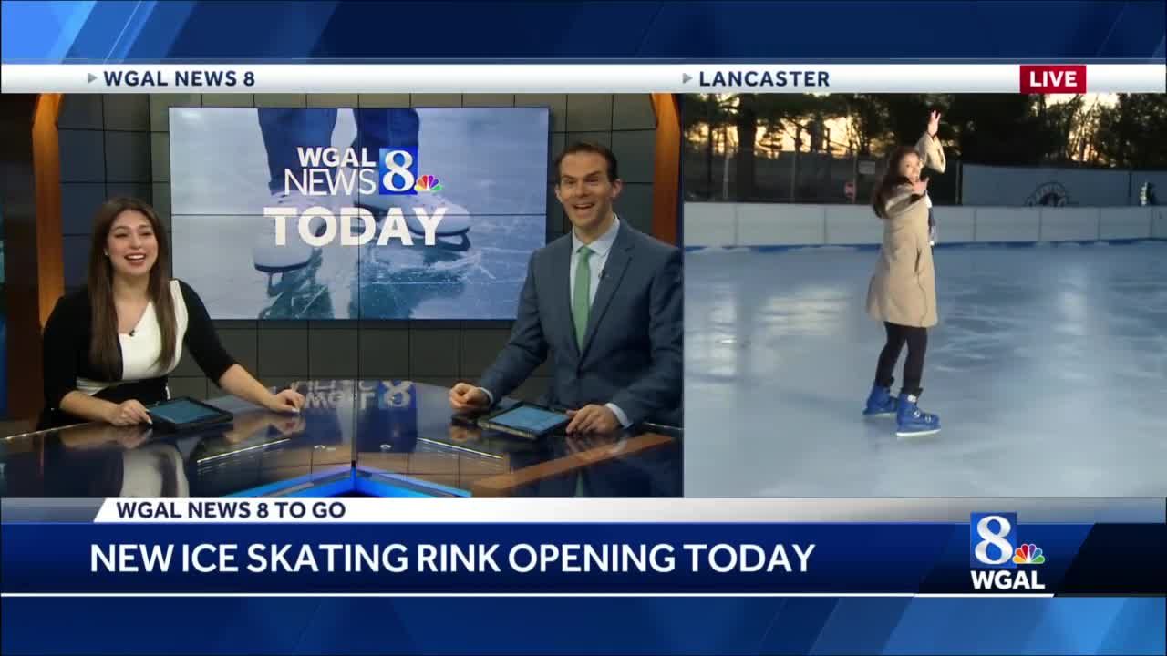 Skating rink opens at Park City Center in Lancaster County, Pa.